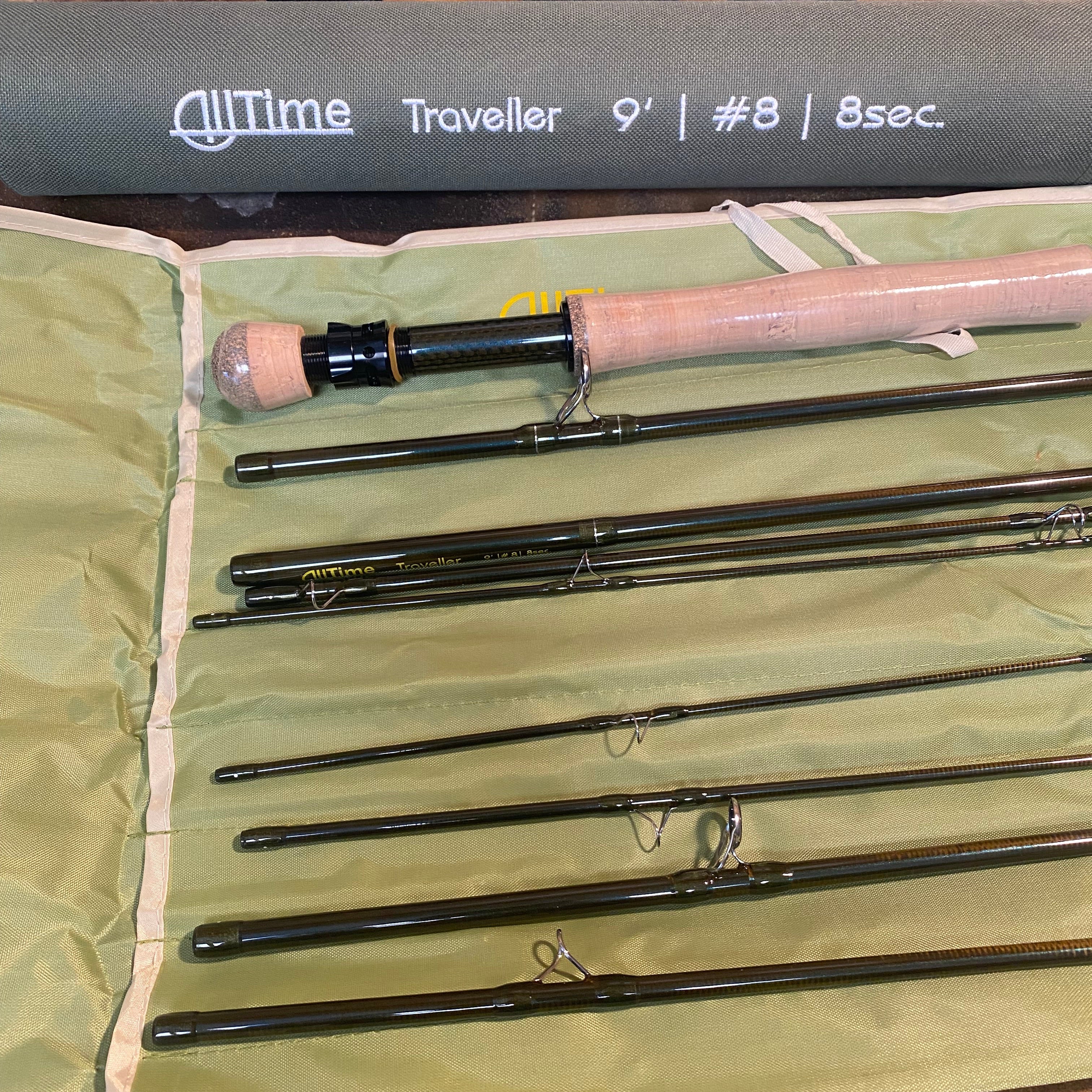 All Time Travel Fly Rod 8PC 9’ #8