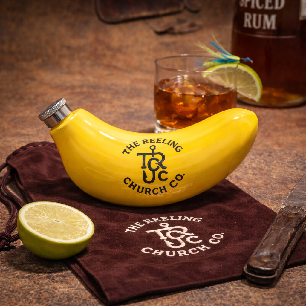 The Reeling Church Banana Flask