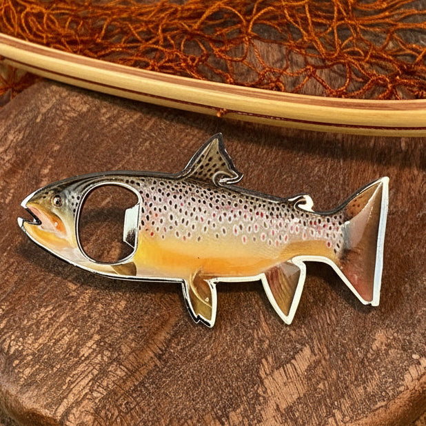 Brown Trout Magnetized Bottle Opener