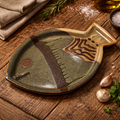 Ceramic Fish Platter – 10" x 15"