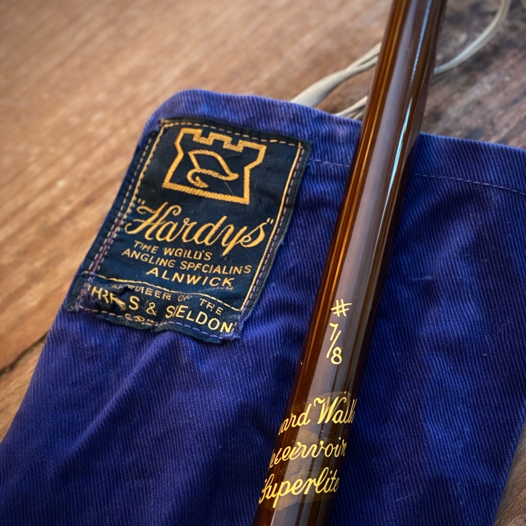 Hardy Fy Rod "Richard Walker" with Hardy Marquis Reel & spare spool