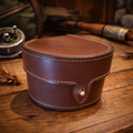 Leather Reel Case – Sheepskin Lined