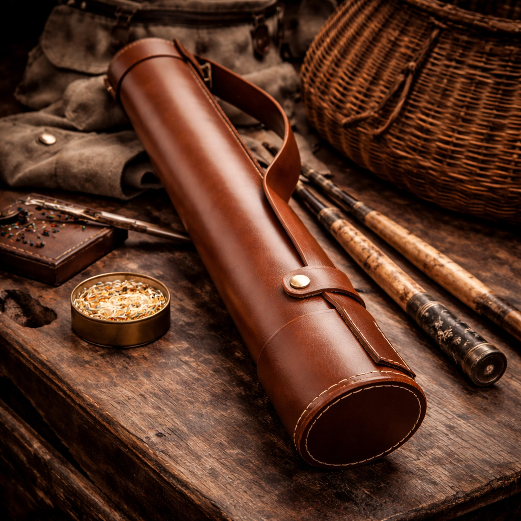 Leather Fly Rod Case – 28"