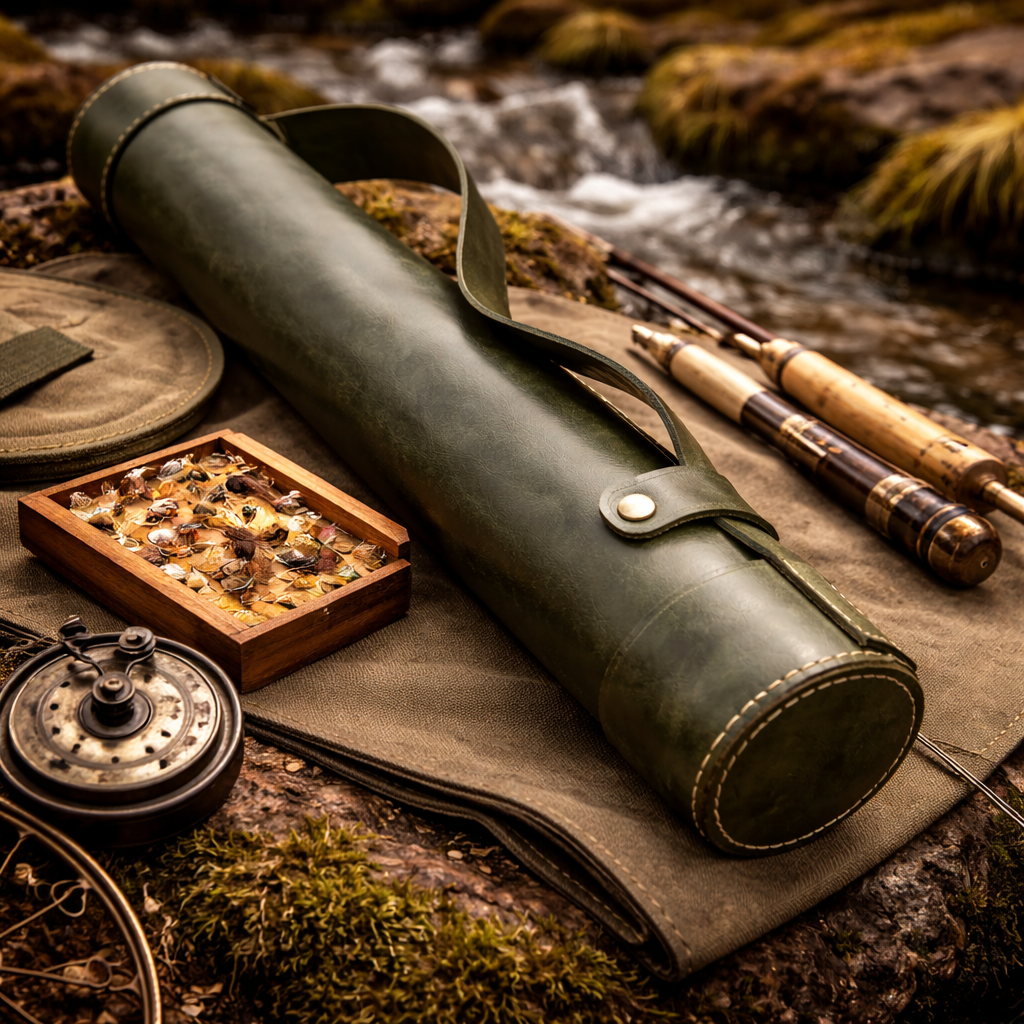Leather Fly Rod Case – 28"