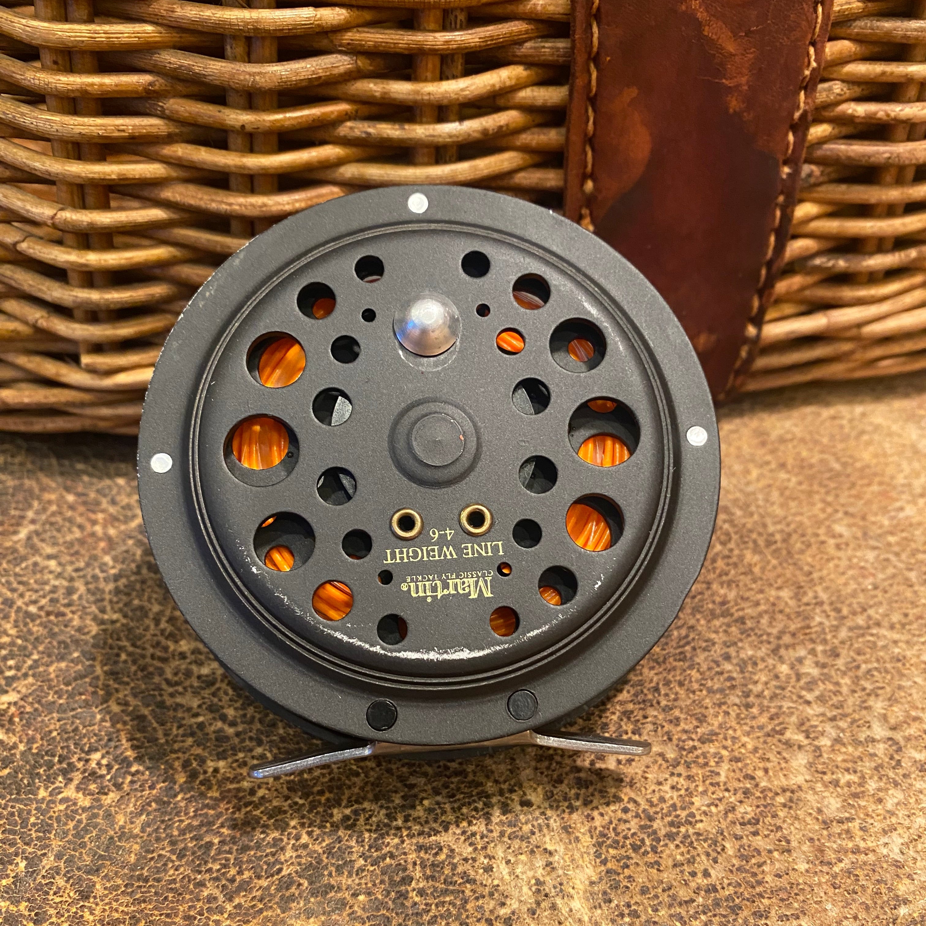 Martin Lightweight 4-6 Weight Fly Reel with Floating Line