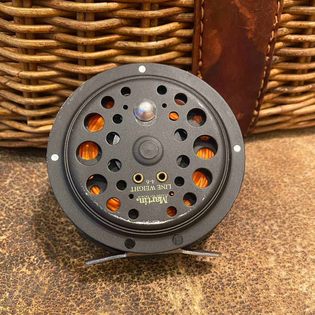 Martin Lightweight 4-6 Weight Fly Reel with Floating Line
