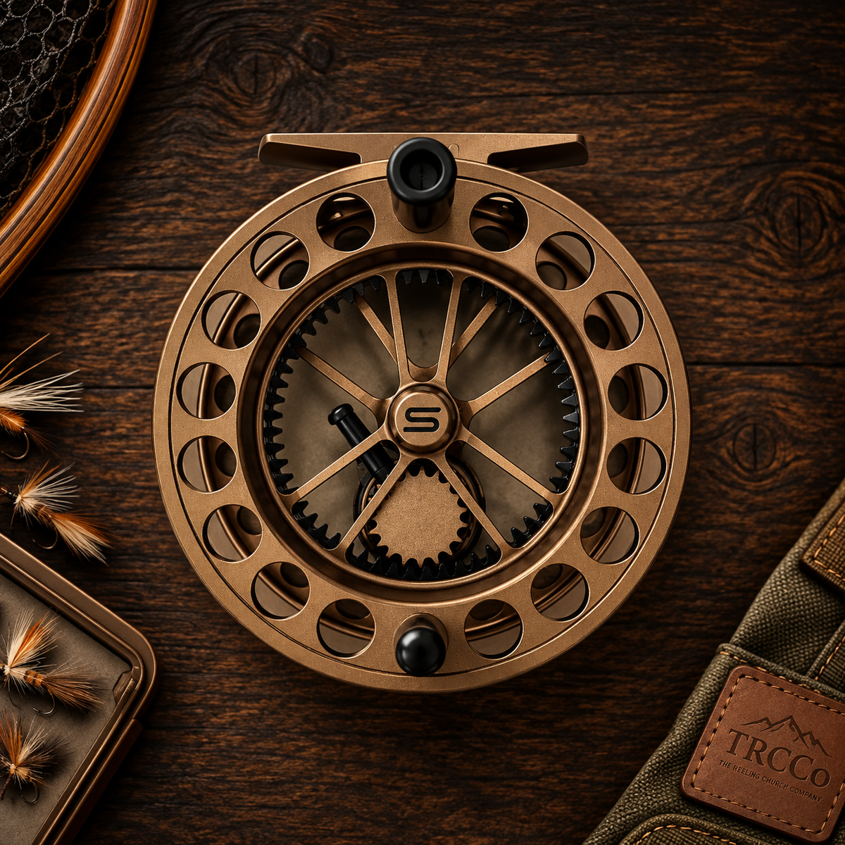Sage 4560 Fly Reel — Bronze