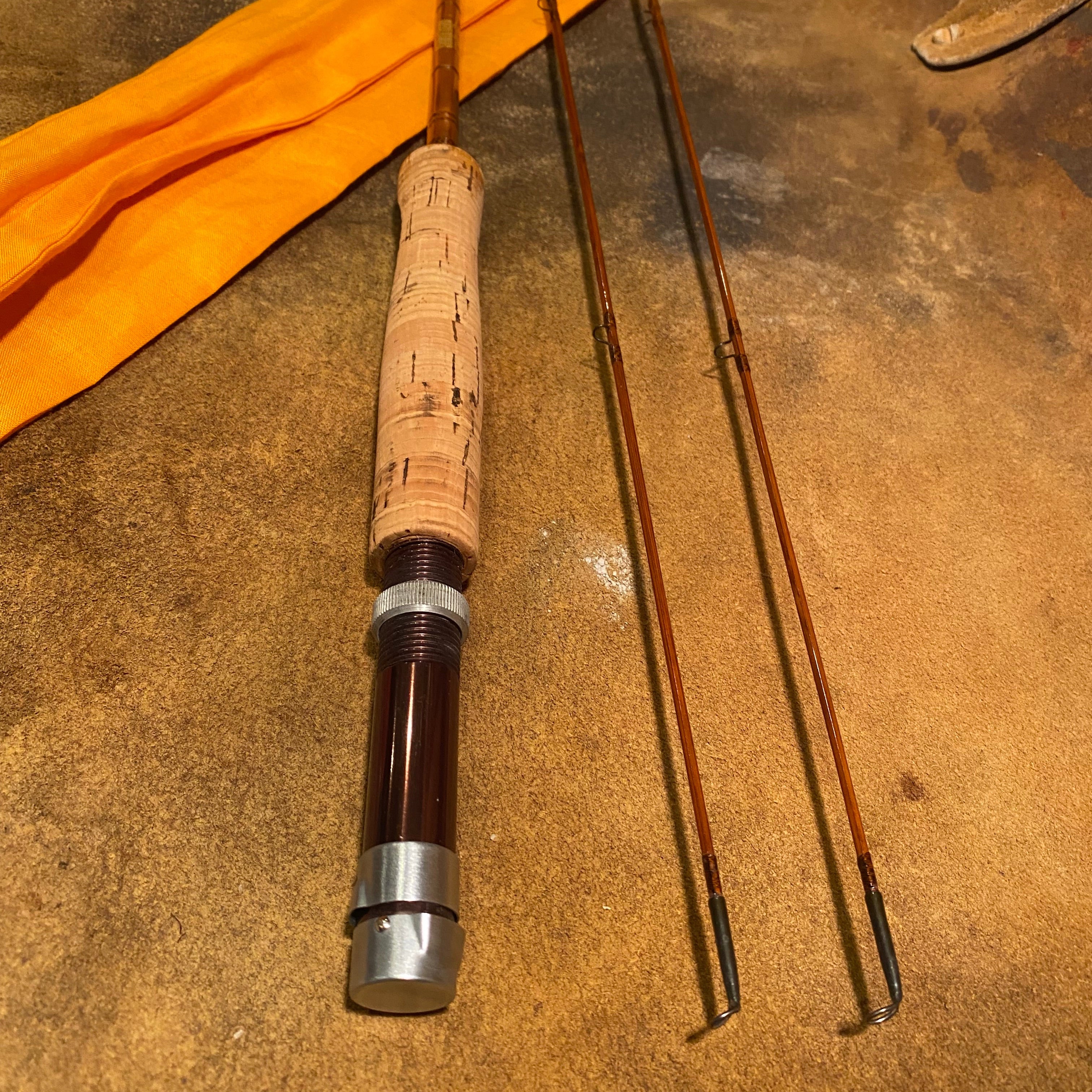 South Bend No. 290 Bamboo Fly Rod 7.5' 3-Piece with Extra Tip | Vintage Collectible