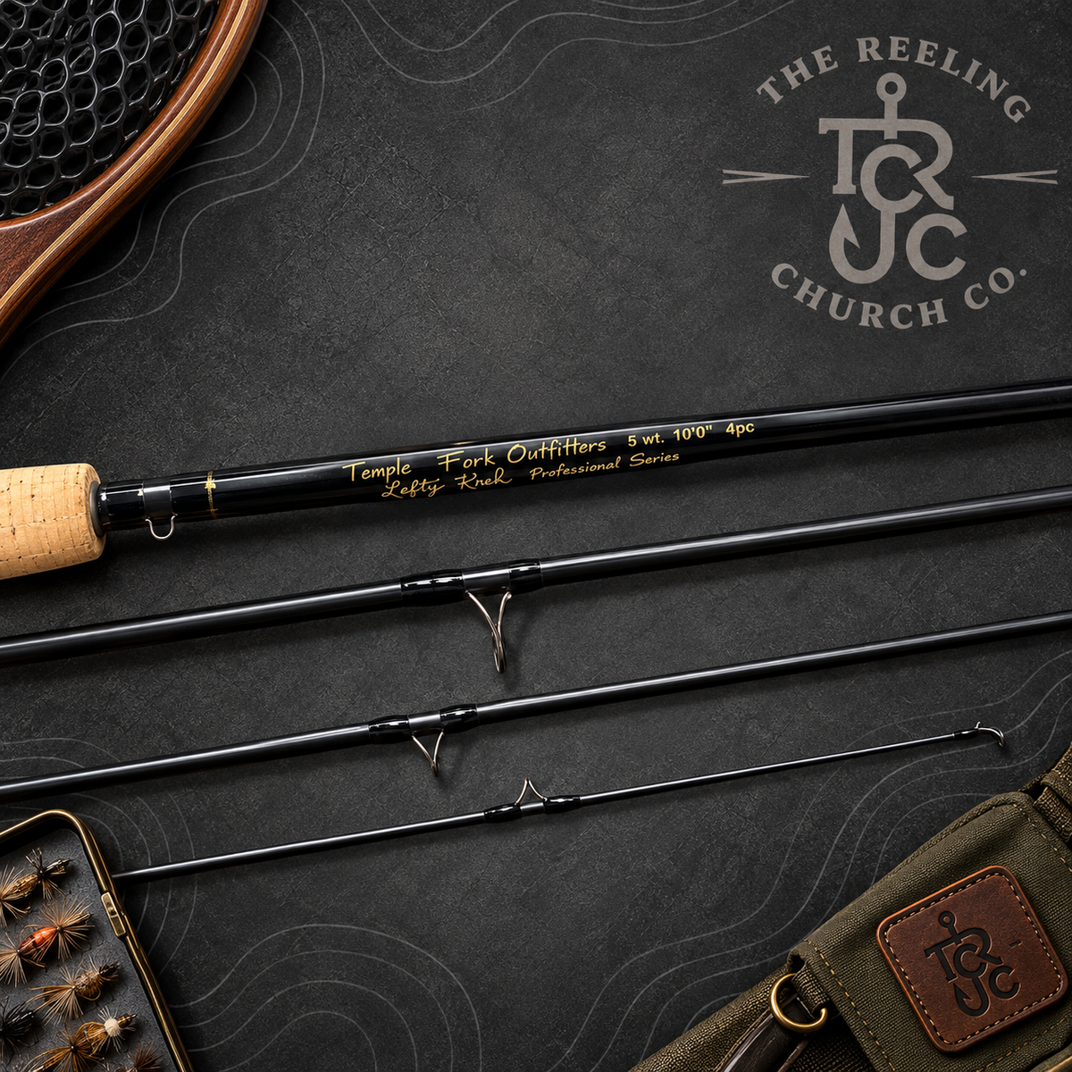 TFO Lefty Kreh Pro Series Fly Rod | 10' #5 | 4-Piece | Used / Excellent