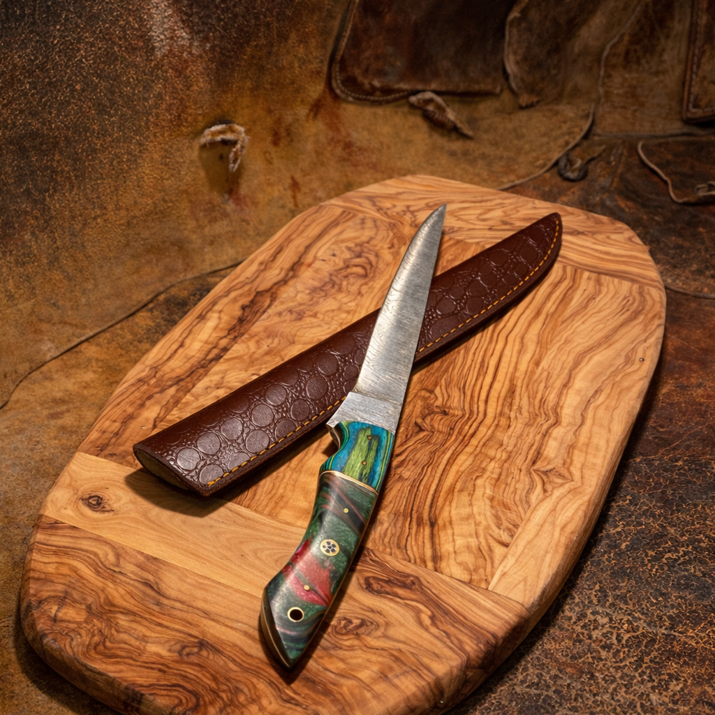 Mosaic Creek Fish and Field Knife