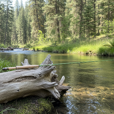 Trout Light Fly Rod 9ft